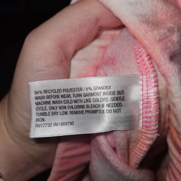 5 For $25 Cat & Jack Pink and Orange Tie-Dye Fleece Sweatpants Baby Size 18M - Picture 3 of 4